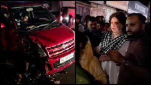 प्रियंका गांधी ने रास्ते में रुकवाया अपना काफिला,&hellip;